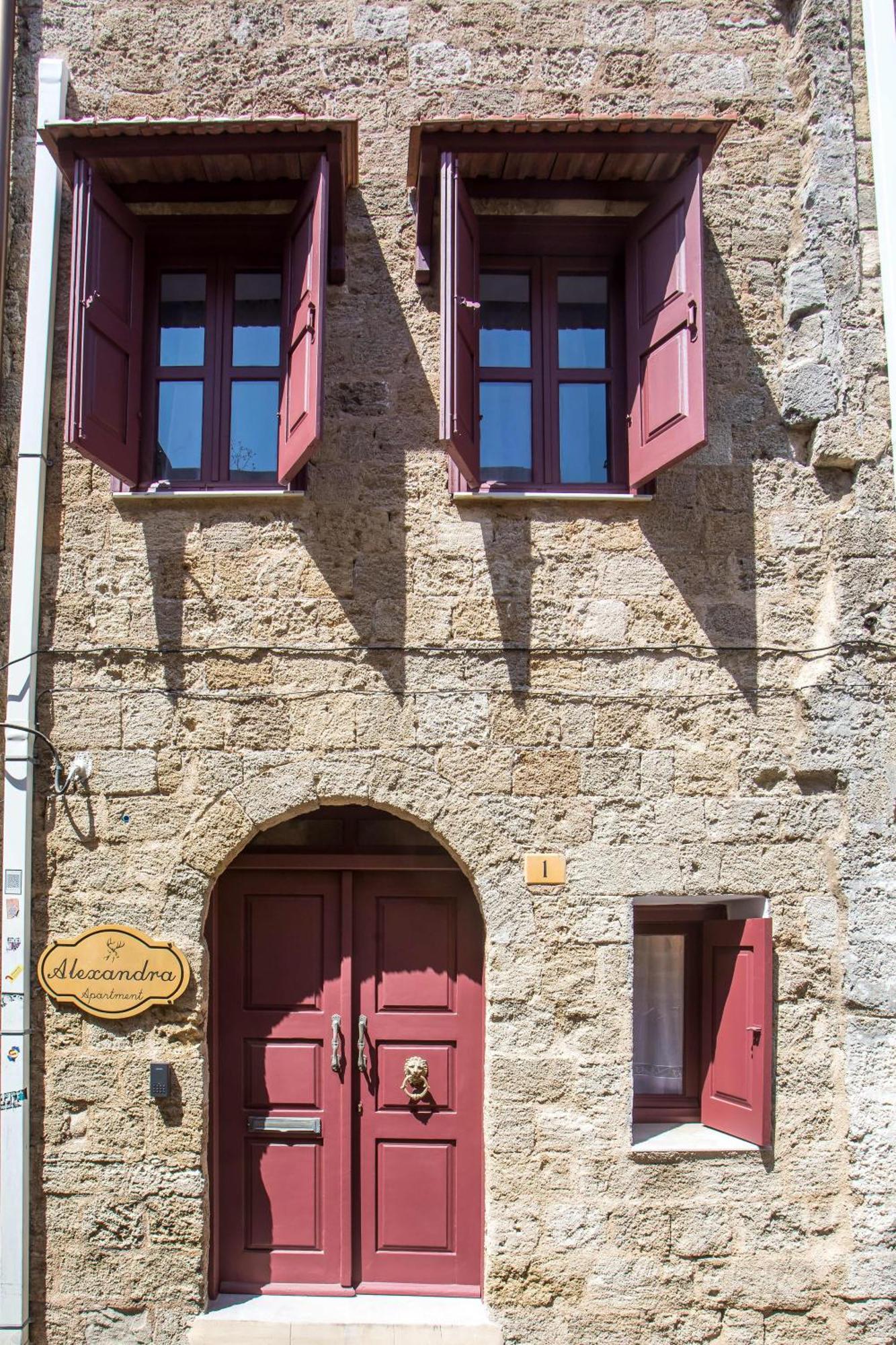 Vila Alexandras Stone House Rhodes City Exteriér fotografie