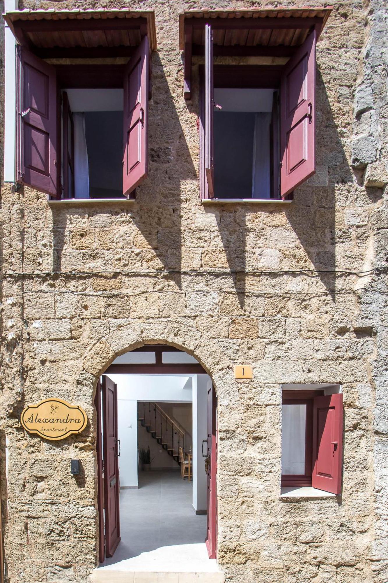 Vila Alexandras Stone House Rhodes City Exteriér fotografie