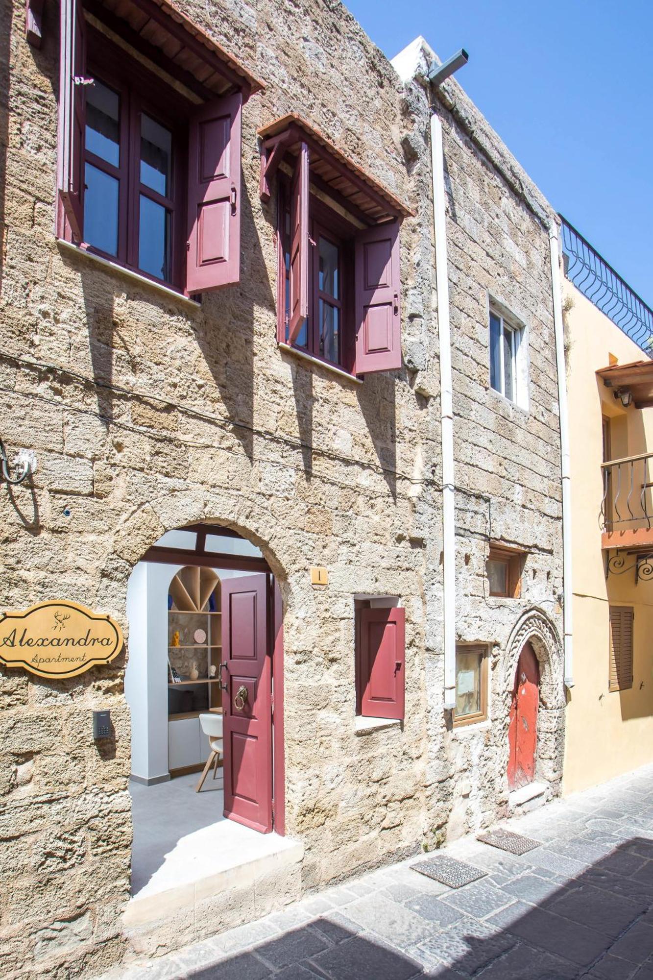 Vila Alexandras Stone House Rhodes City Exteriér fotografie